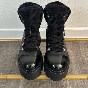 Steve Madden - Reyen boots- lace up boots- size 8.5